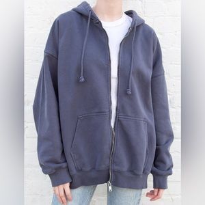 Brandy Melville Oversized Zip-Up